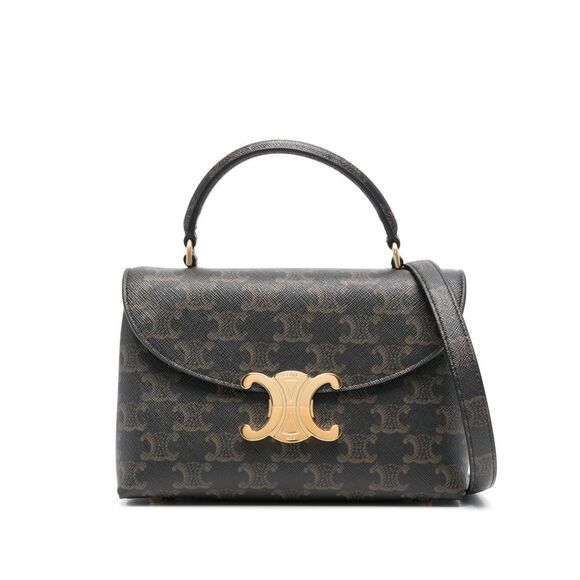 Celine Women Nino Triomphe Canvas Teen Handbag - Picture 1 of 5